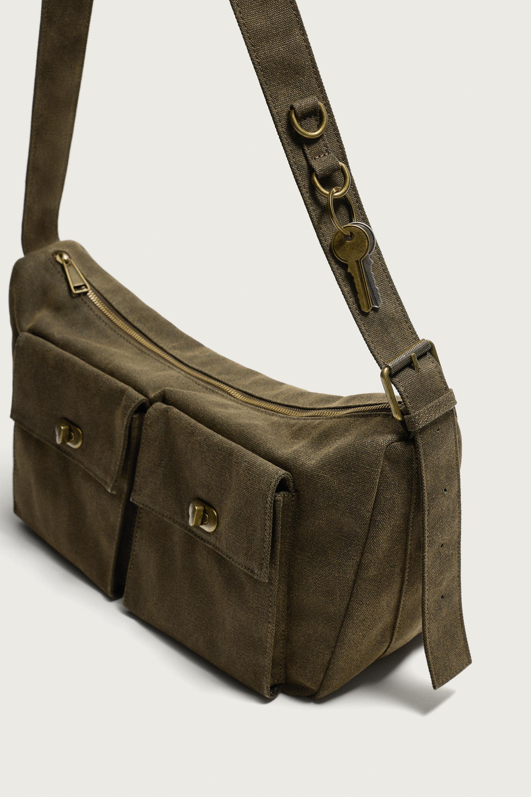 FABRIC SHOULDER BAG
